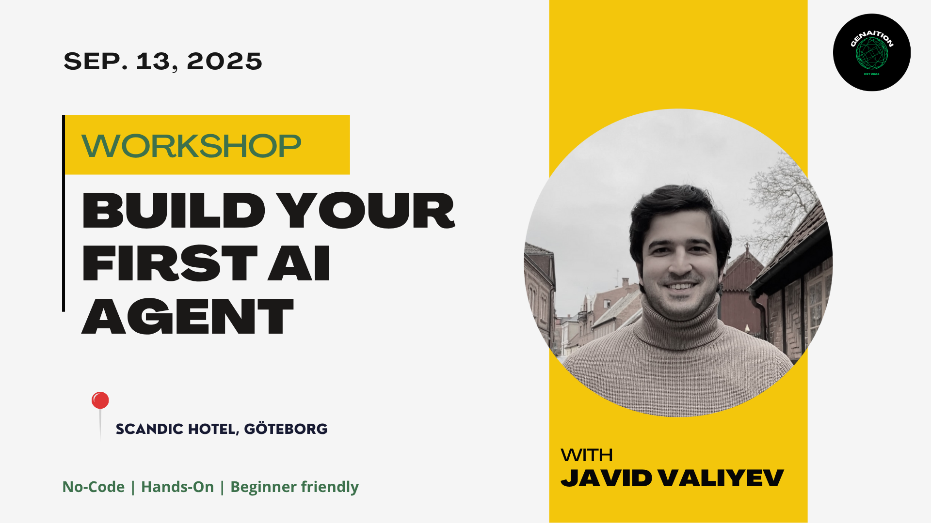 AI Chatbot Workshop Event